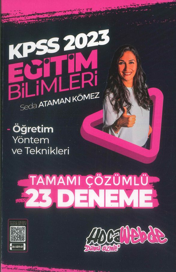 ÖĞRETİM YÖNTEM VE TEKNİKLERİ 23 DENEME ÇÖZÜMLÜ