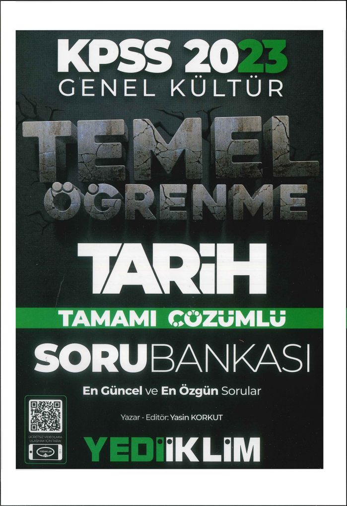 TEMEL ÖĞRENME TARİH ÇÖZÜMLÜ SORU BANKASI