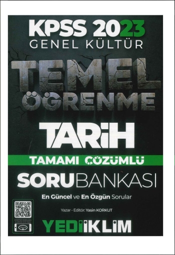 TEMEL ÖĞRENME TARİH ÇÖZÜMLÜ SORU BANKASI Fotokopi.SHOP - Öğrencilerin Marketi!