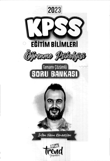 ÖĞRENME PSİKOLOJİSİ TAMAMI ÇÖZÜMLÜ SORU BANKASI