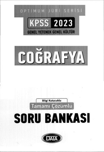 OPTİMUM JÜRİ SERİSİ COĞRAFYA ÇÖZÜMLÜ SORU BANKASI Fotokopi.SHOP - Öğrencilerin Marketi!