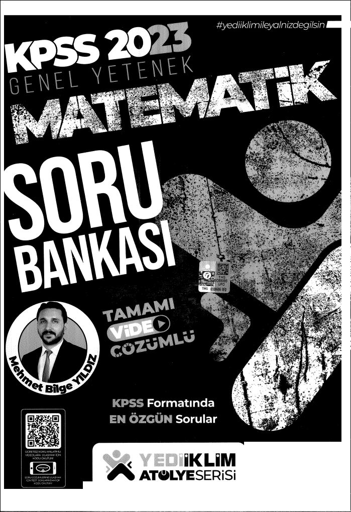 ATÖLYE SERİSİ MATEMATİK SORU BANKASI ÇÖZÜMLÜ