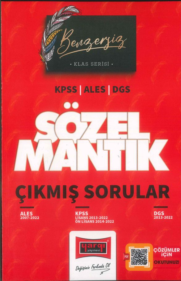 KLAS SERİSİ SÖZEL MANTIK ÇIKMIŞ SORULAR (ALES-KPSS-DGS) 2007-2022
