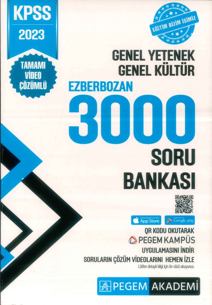 EZBERBOZAN 3000 SORU BANKASI