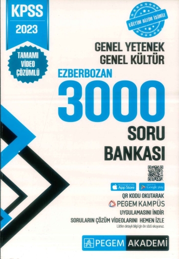 EZBERBOZAN 3000 SORU BANKASI Fotokopi.SHOP - Öğrencilerin Marketi!