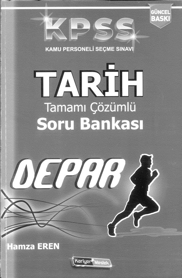 DEPAR TARİH TAMAMI ÇÖZÜMLÜ SORU BANKASI