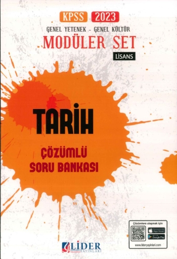 TARİH MODÜLER ÇÖZÜMLÜ SORU BANKASI
