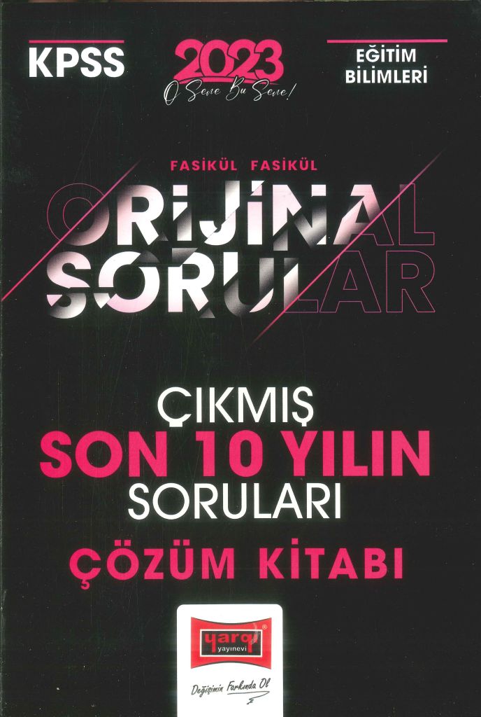 ORJİNAL SORULAR 10 YILIN ÇIKMIŞ SORULAR ÇÖZÜMLÜ (2013-2022)