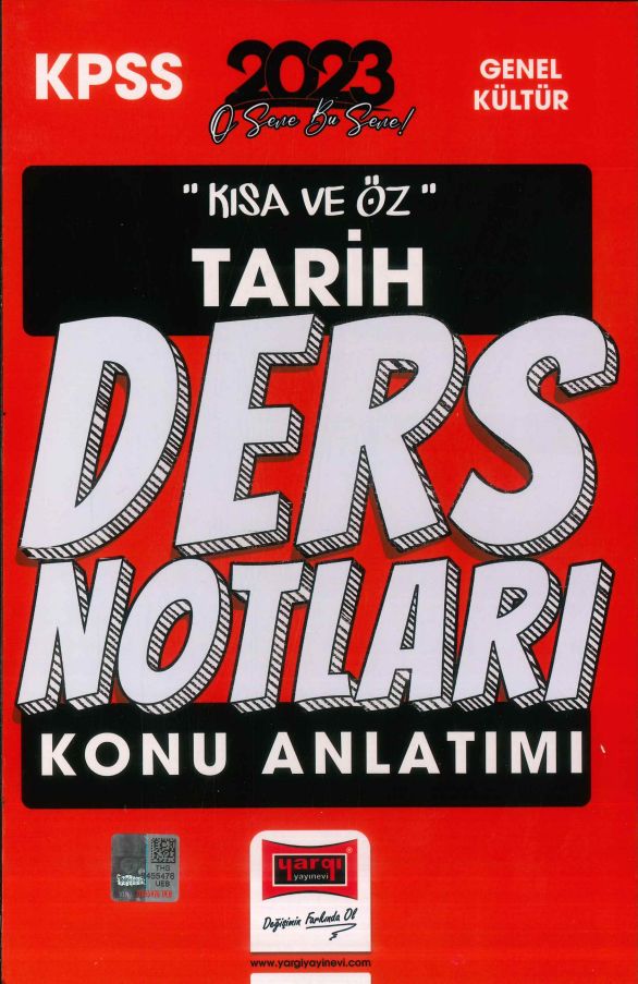 KISA VE ÖZ TARİH DERS NOTLARI KONU ANLATIMI