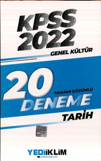 TARİH TAMAMI ÇÖZÜMLÜ 20 DENEME Fotokopi.SHOP - Öğrencilerin Marketi!
