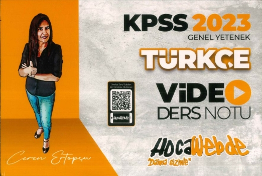 TÜRKÇE VİDEO DERS NOTU