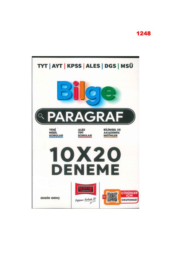 BİLGE PARAGRAF 10*20 DENEME