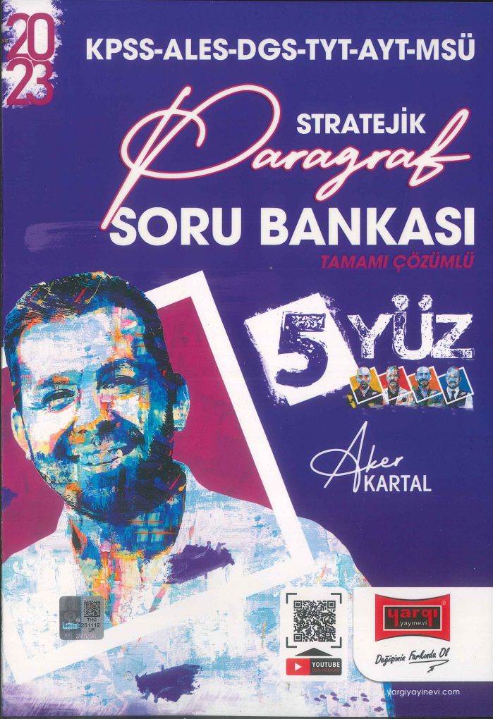 STRATEJİK PARAGRAF ÇÖZÜMLÜ SORU BANKASI 5 YÜZ