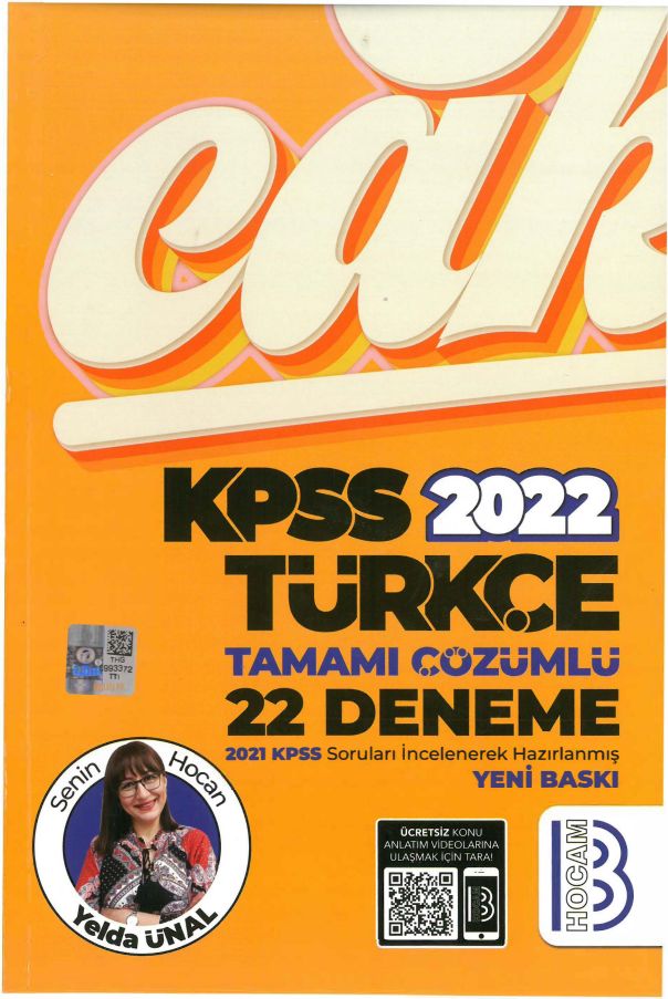 ATANACAKSIN TÜRKÇE ÇÖZÜMLÜ 22 DENEME