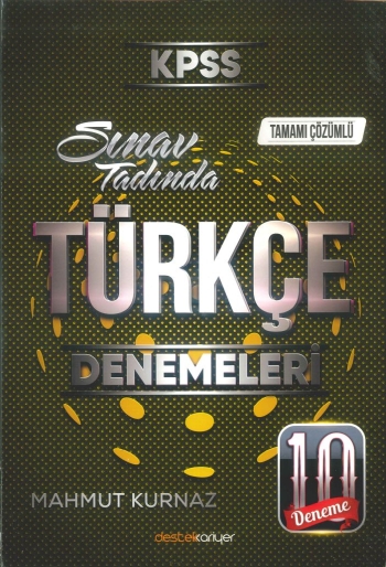 SINAV TADINDA TÜRKÇE ÇÖZÜMLÜ 10 DENEME Fotokopi.SHOP - Öğrencilerin Marketi!