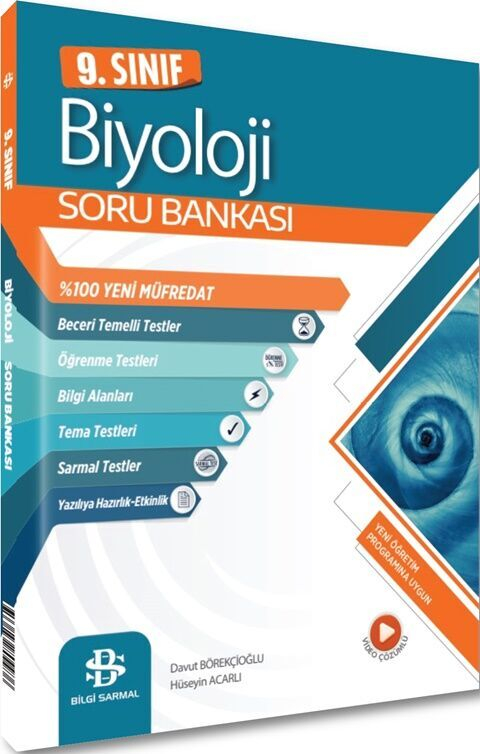 9. Sınıf Biyoloji Soru Bankası Bilgi Sarmal Yayınları