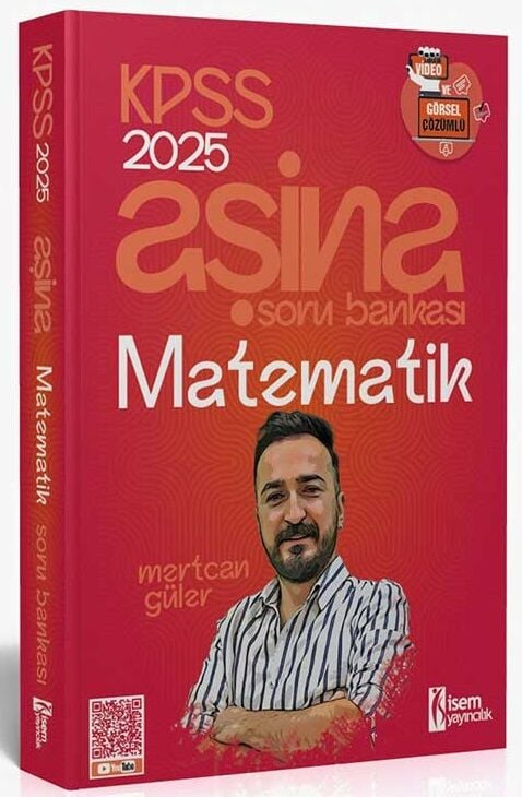 2025 KPSS Matematik Aşina Soru Bankası Çözümlü İsem Yayınları