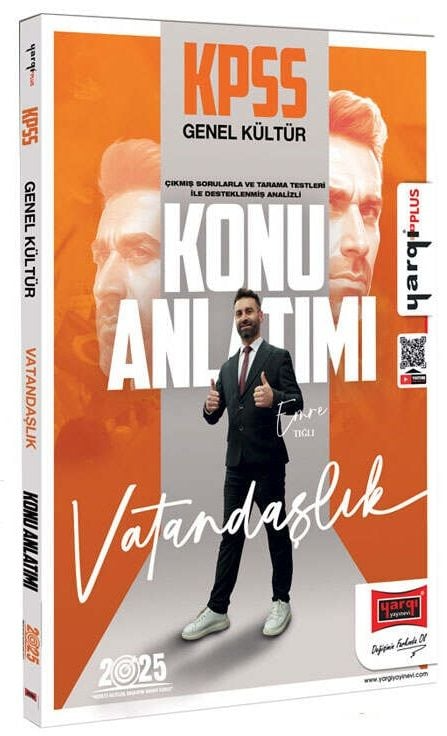 2025 KPSS Genel Kültür Vatandaşlık Konu Anlatımı Yargı Yayınları