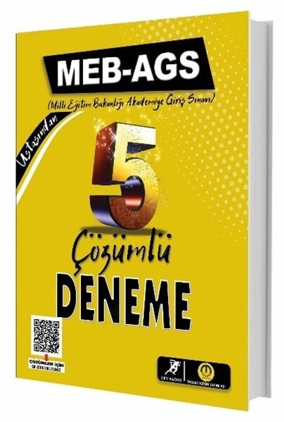 2025 MEB AGS 5 Çözümlü Güncel Deneme Tasarı Eğitim Yayınları