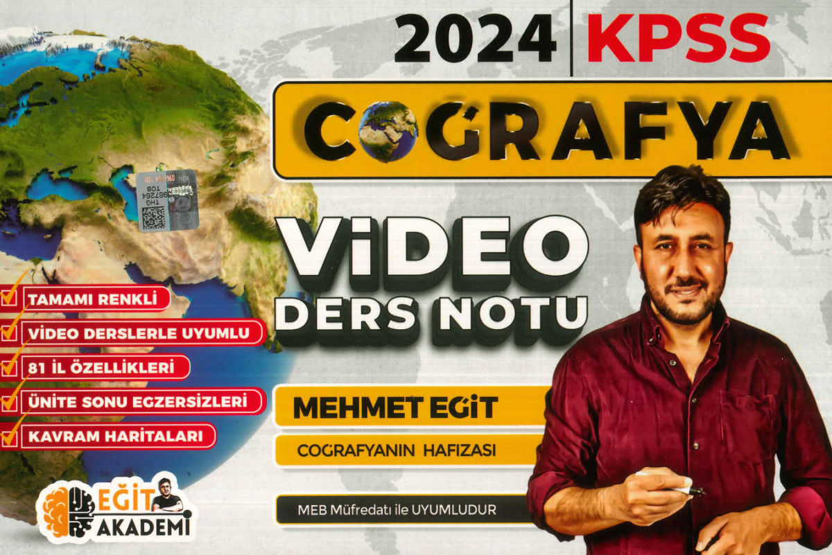 COĞRAFYA VİDEO DERS NOTU MEHMET EĞİT