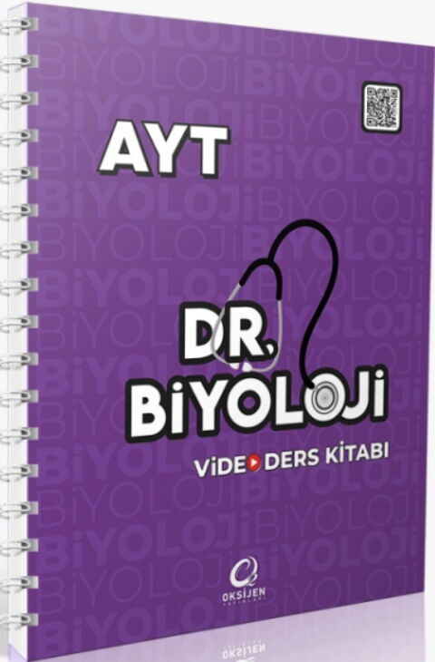 AYT DR. Biyoloji Video Ders Kitabı Oksijen Yayınları