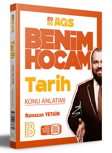 2026 AGS Tarih Konu Anlatımı Benim Hocam Yayınları