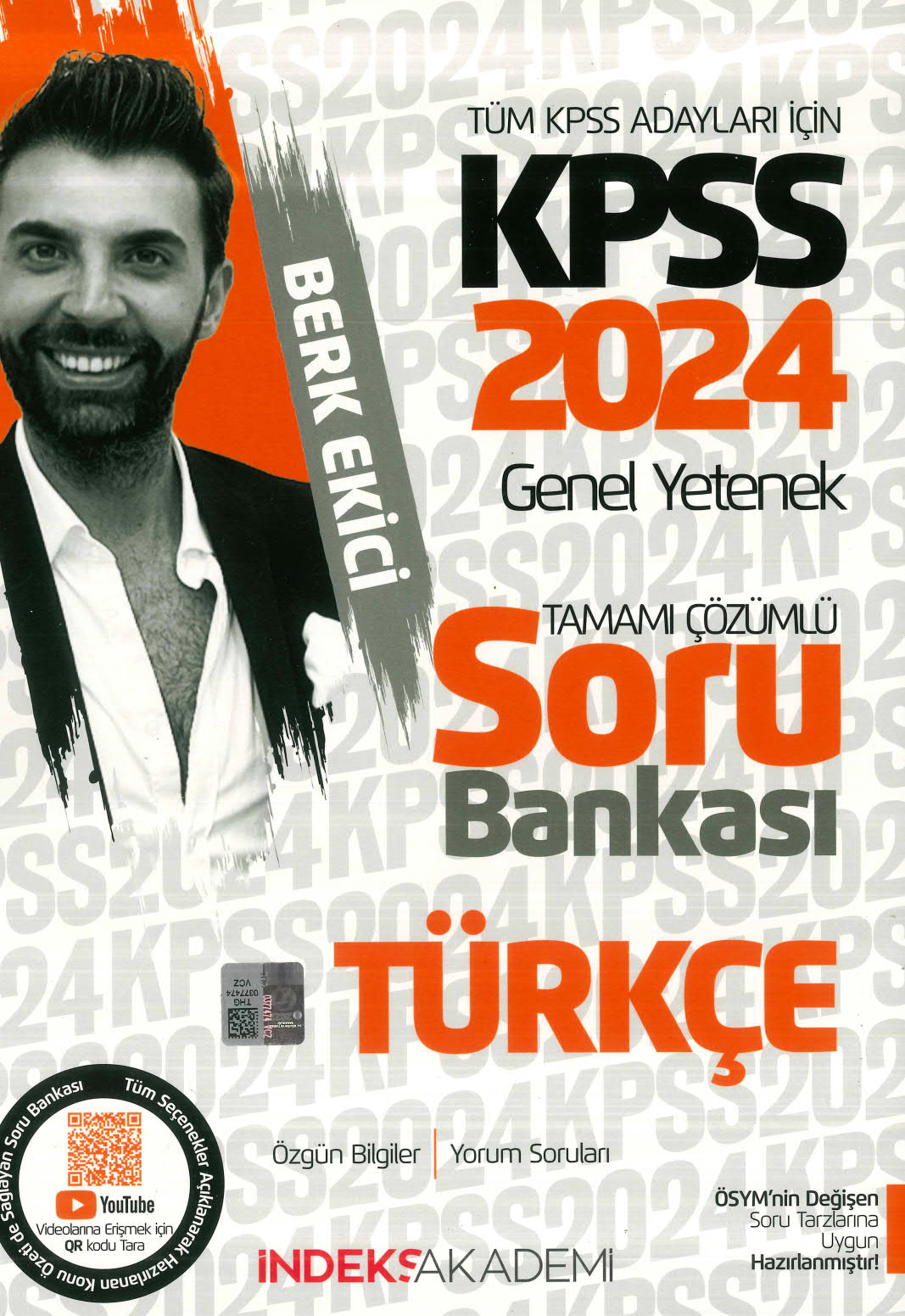 TÜRKÇE TAMAMI ÇÖZÜMLÜ SORU BANKASI İNDEKS AKADEMİ BERK EKİCİ