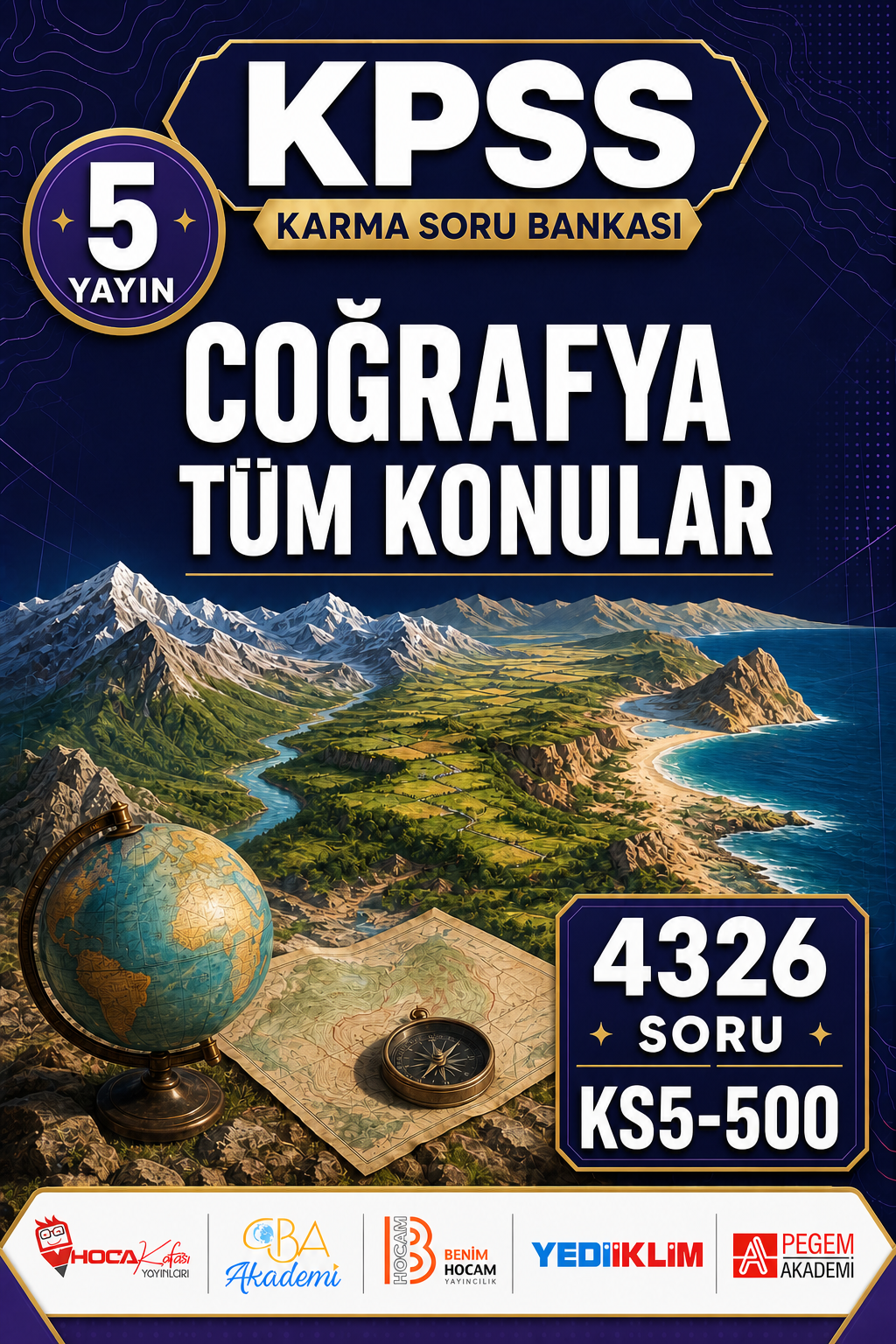 COĞRAFYA TÜM KONULAR 5 Yayın 4326 Soru