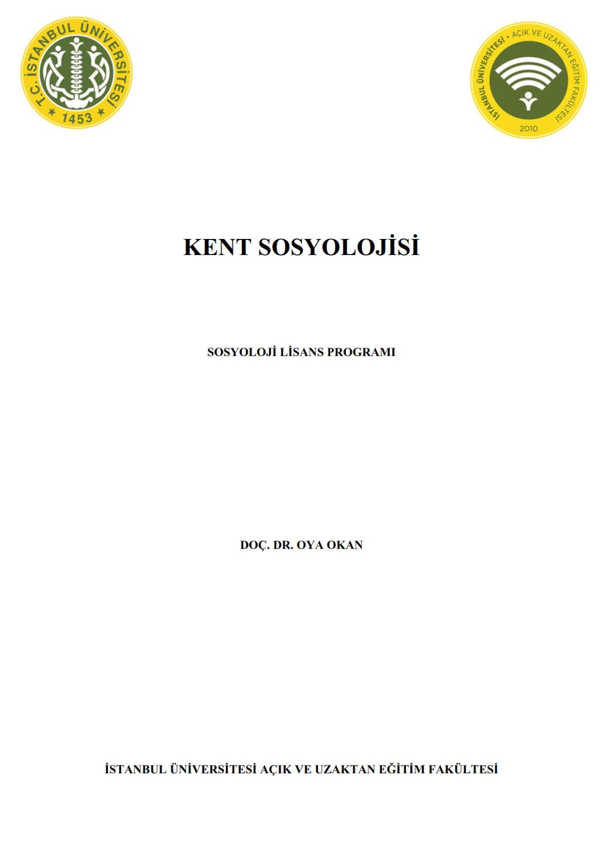 Kent Sosyolojisi