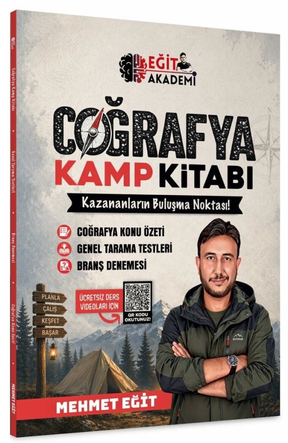 2026 MEB AGS KPSS Coğrafya Kamp Kitabı Eğit Akademi