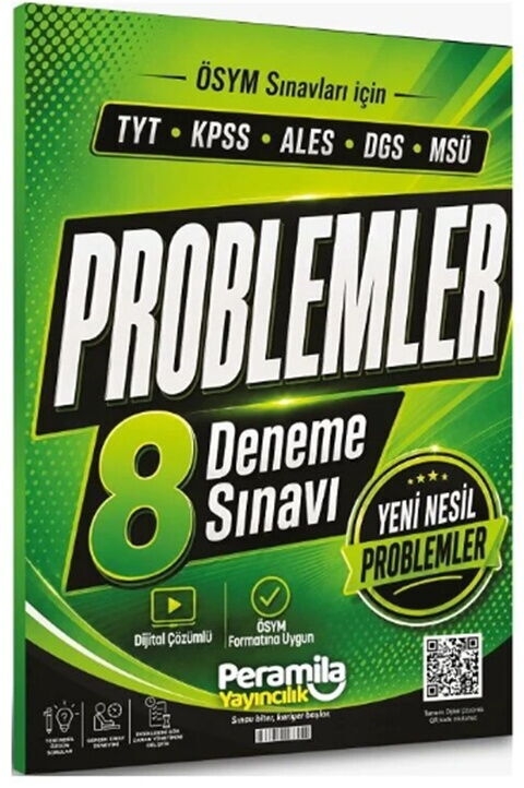 Problemler 8 Deneme Peramila Yayınları
