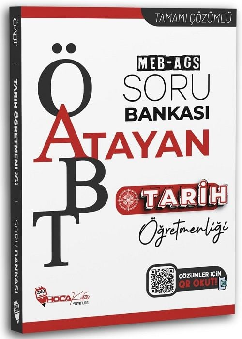 2025 ÖABT MEB AGS Tarih Öğretmenliği Atayan Soru Bankası Hoca Kafası