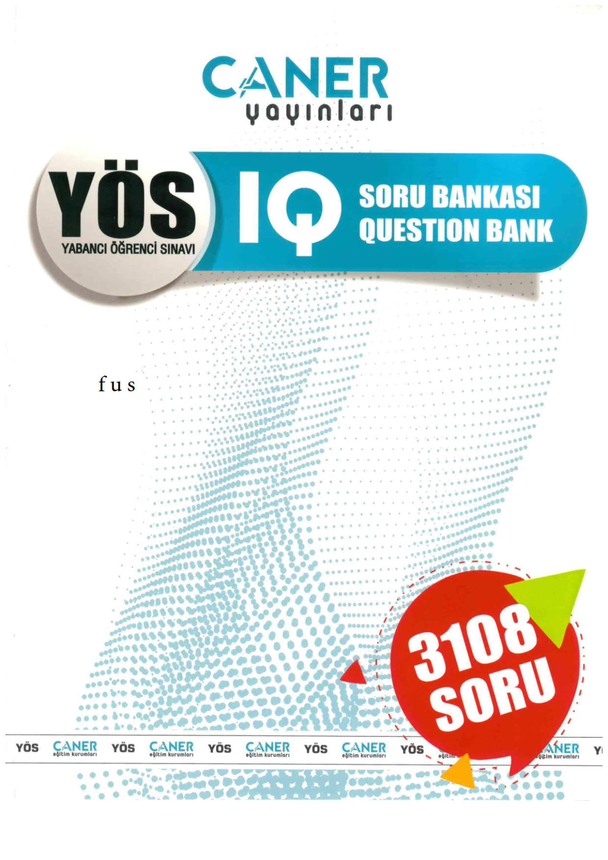 Caner Yayınları YÖS IQ Soru Bankası 3108 Soru