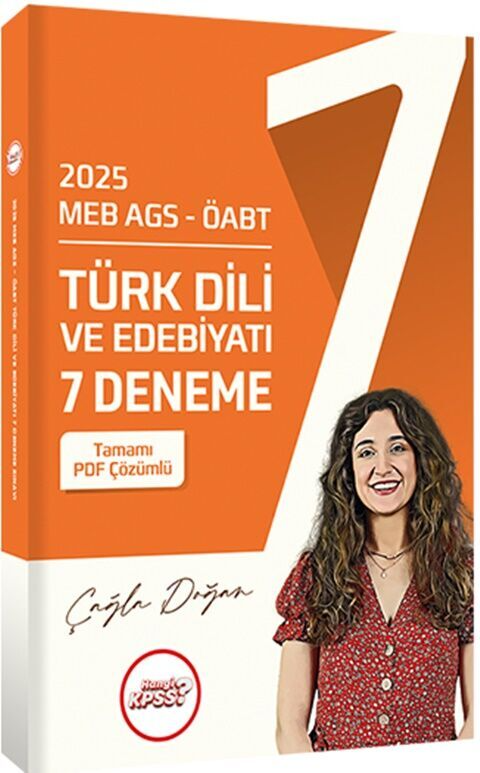 2025 MEB AGS ÖABT Türk Dili ve Edebiyatı 7 Deneme Sınavı Tamamı PDF Çözümlü Hangi Kpss