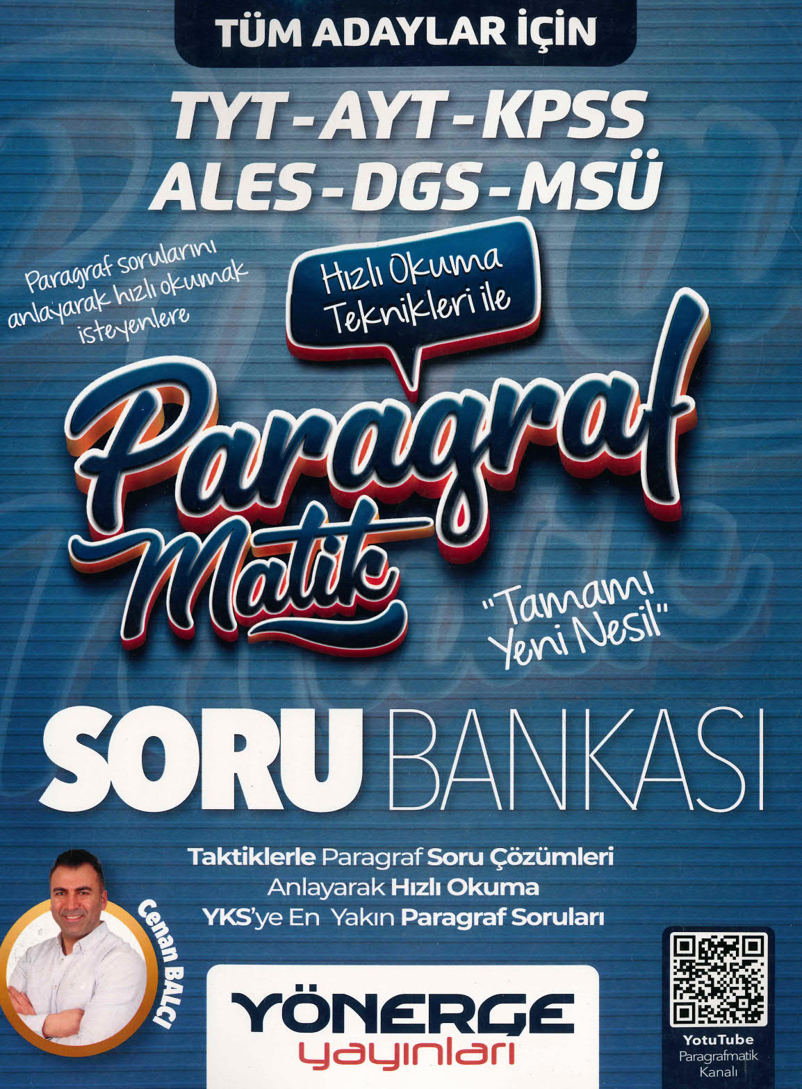 PARAGRAFMATİK HIZLI OKUMA TEKNİKLERİYLE SORU BANKASI YENİ NESİL
