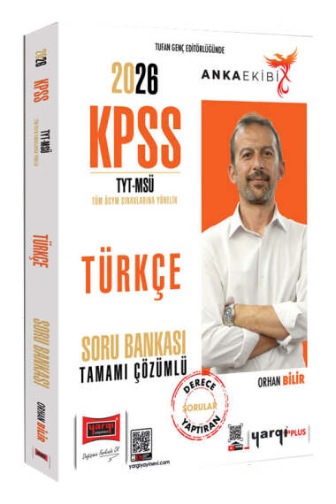 2026 KPSS TYT MSÜ Anka Ekibi Tamamı Çözümlü Türkçe Soru Bankası Yargı Yayınevi
