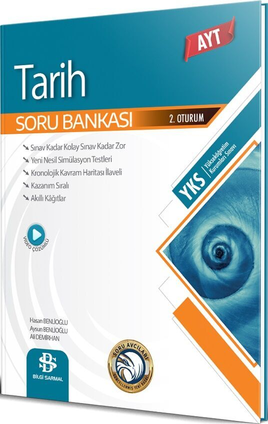 AYT Tarih Soru Bankası Bilgi Sarmal Yayınları