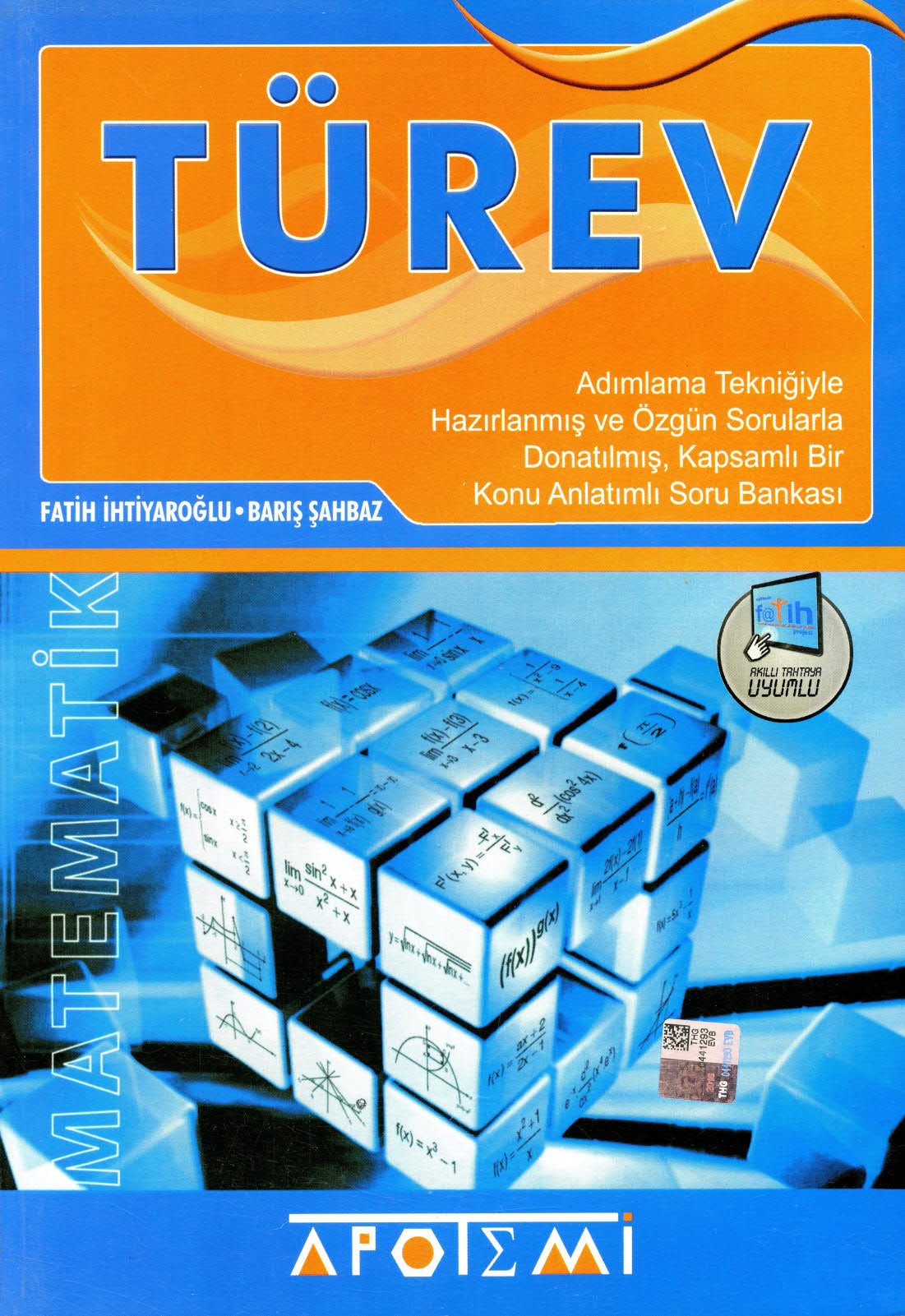 Türev Konu Anlatımlı Soru Bankası Apotemi Yayınları