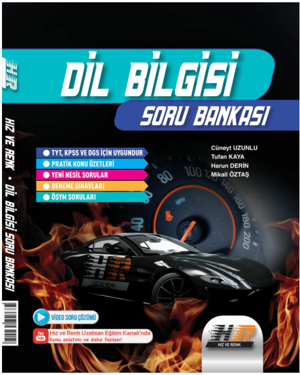 TYT AYT Dil Bilgisi Soru Bankası Hız ve Renk Yayınları
