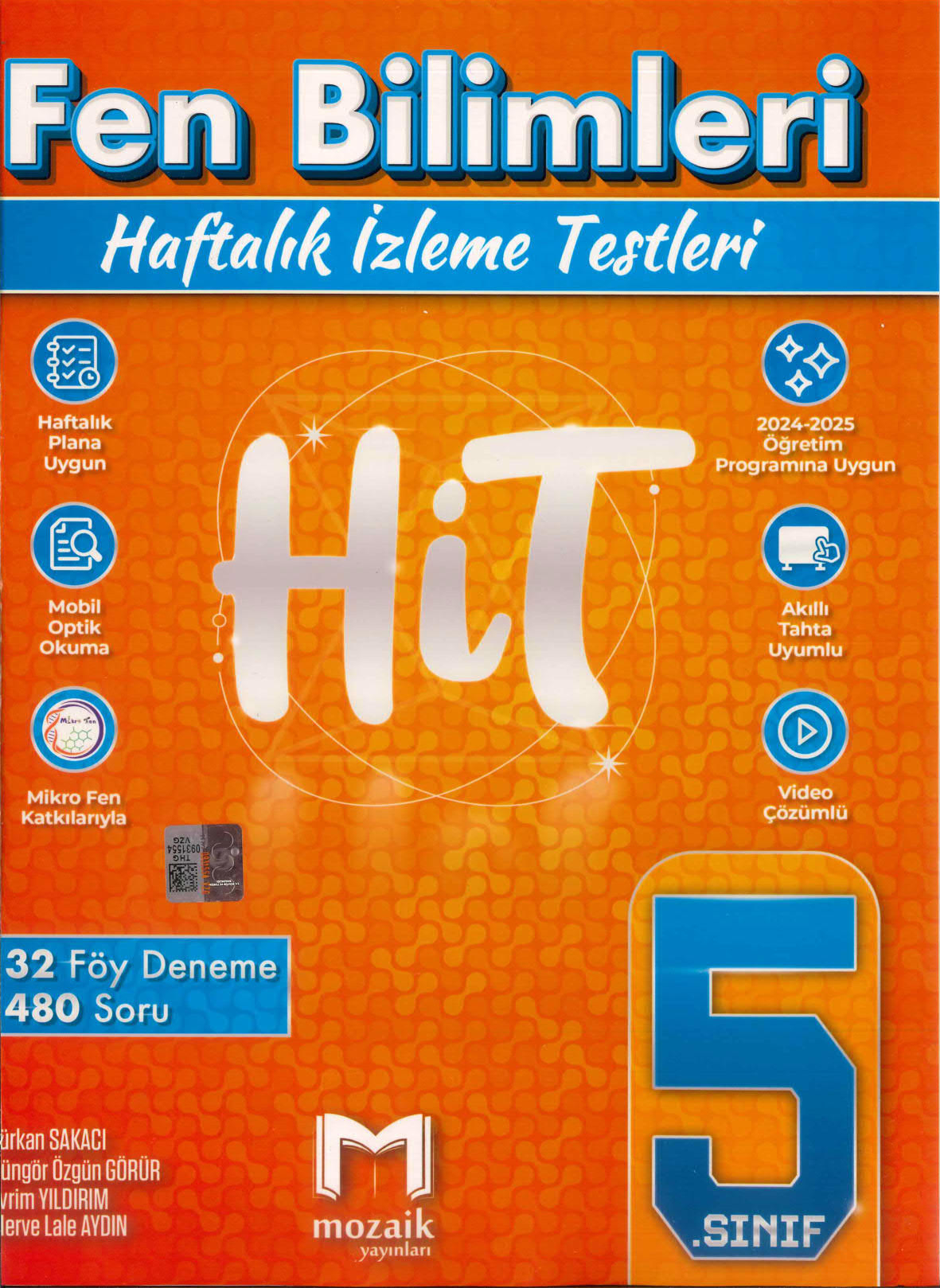 Mozaik 5. Sınıf Fen Bilimleri HİT 32 Deneme Mozaik Yayınları
