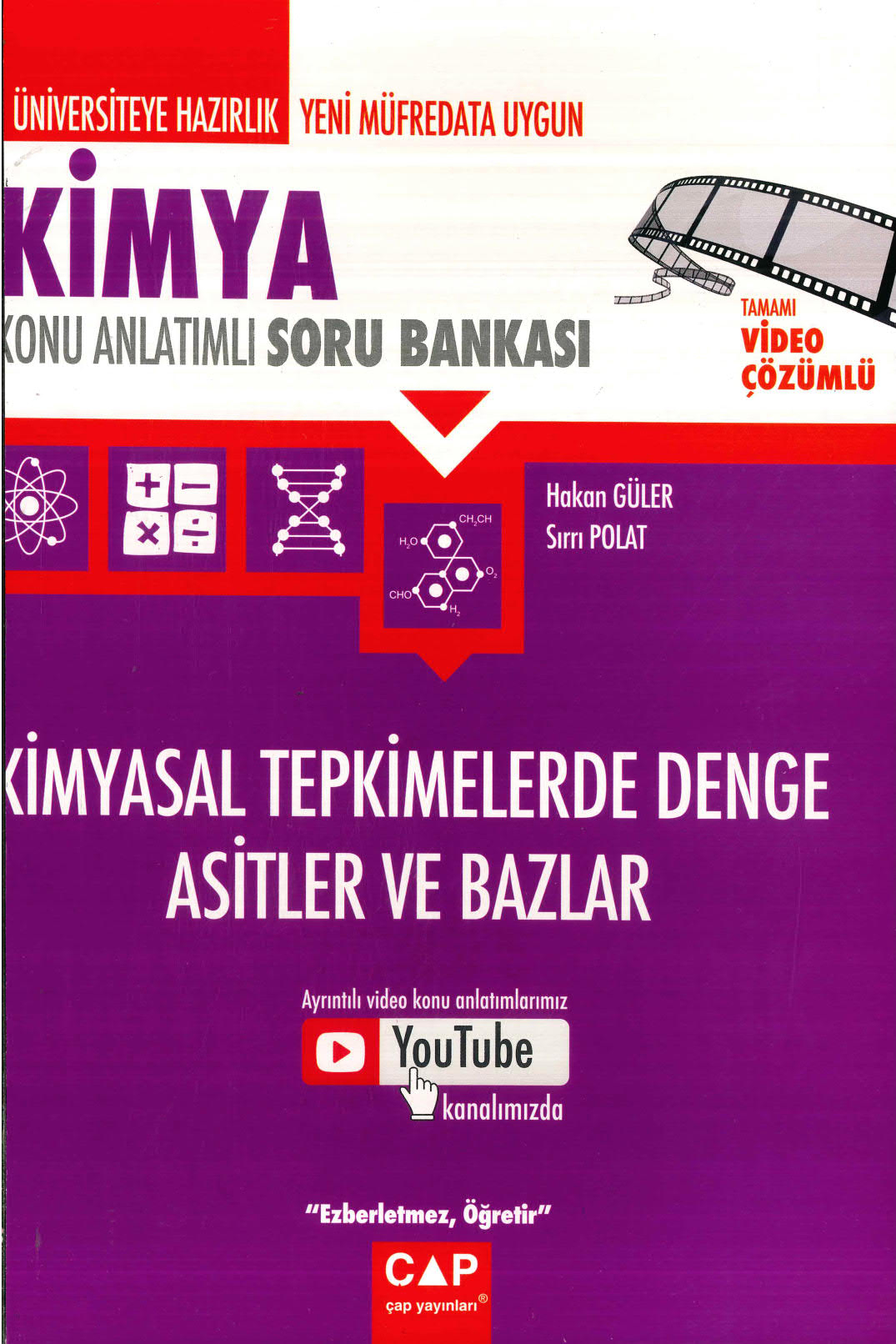 KİMYASAL TEPKİMELERDE DENGE ASİTLER VE BAZLAR KONU ANLATIMLI SORU BANKASI