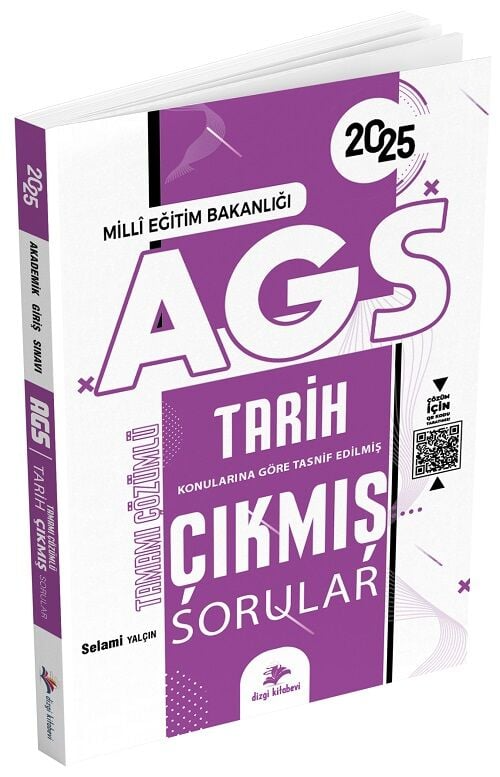 2025 MEB AGS Tamamı Video Çözümlü Tarih Çıkmış Sorular Dizgi Kitap