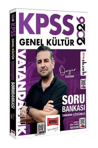 2026 KPSS Vatandaşlık Soru Bankası Çözümlü Özgür Özkınık Yargı Yayınları