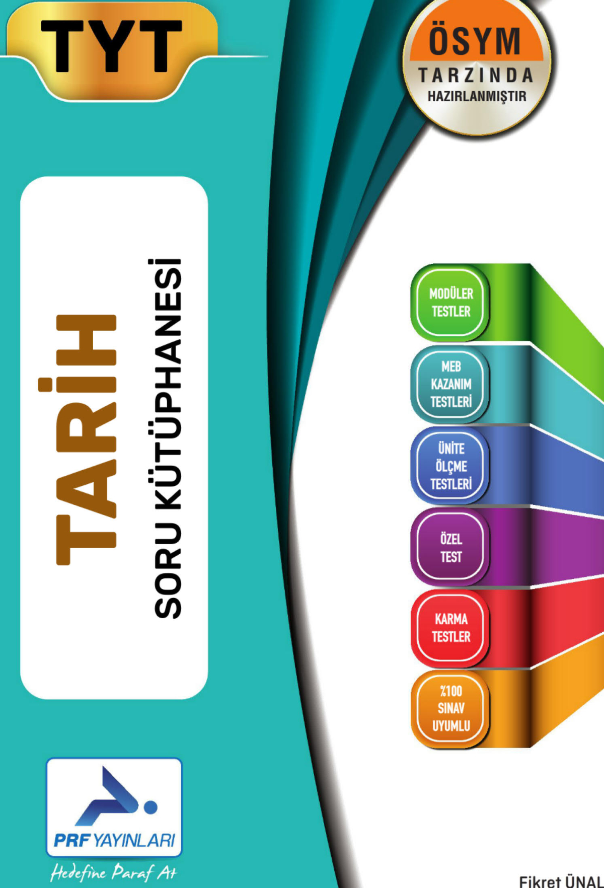 TYT Tarih Ösym Tarzında Hazırlanmış Soru Kütüphanesi Prf Paraf Yayınları
