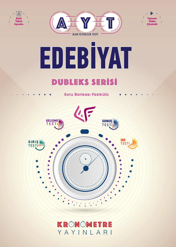 Ayt Edebiyat Dubleks Serisi Soru Bankası Fasikülü
