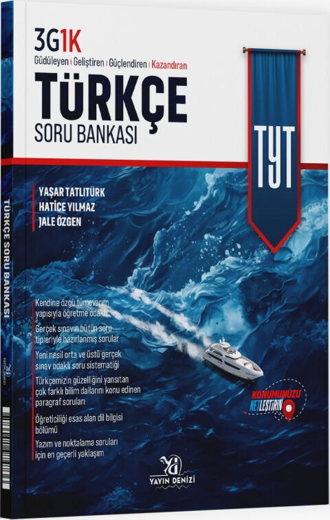 TYT Türkçe 3G1K Soru Bankası Yayın Denizi