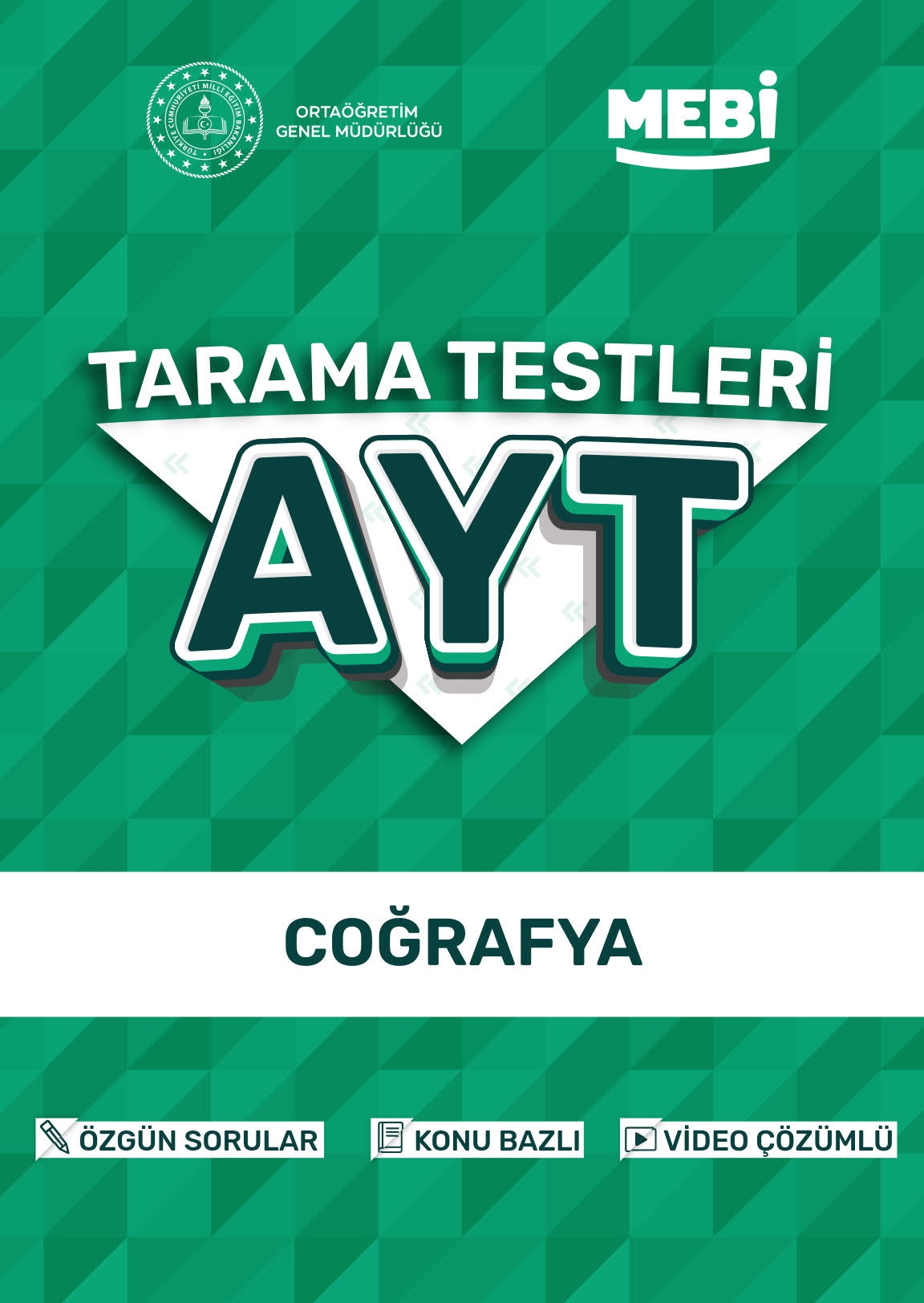 AYT Tarama Testleri Coğrafya MEBİ OGM