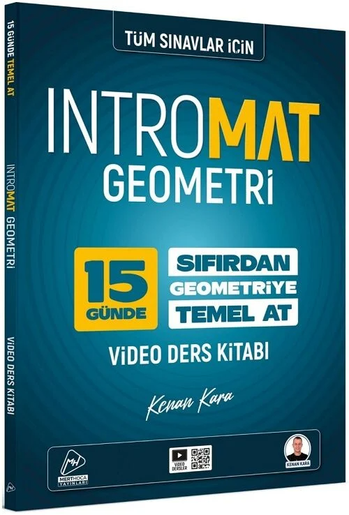 İntromat Geometri 15 Günde Sıfırdan Temel Atma Video Ders Kitabı Mert Hoca Yayınları