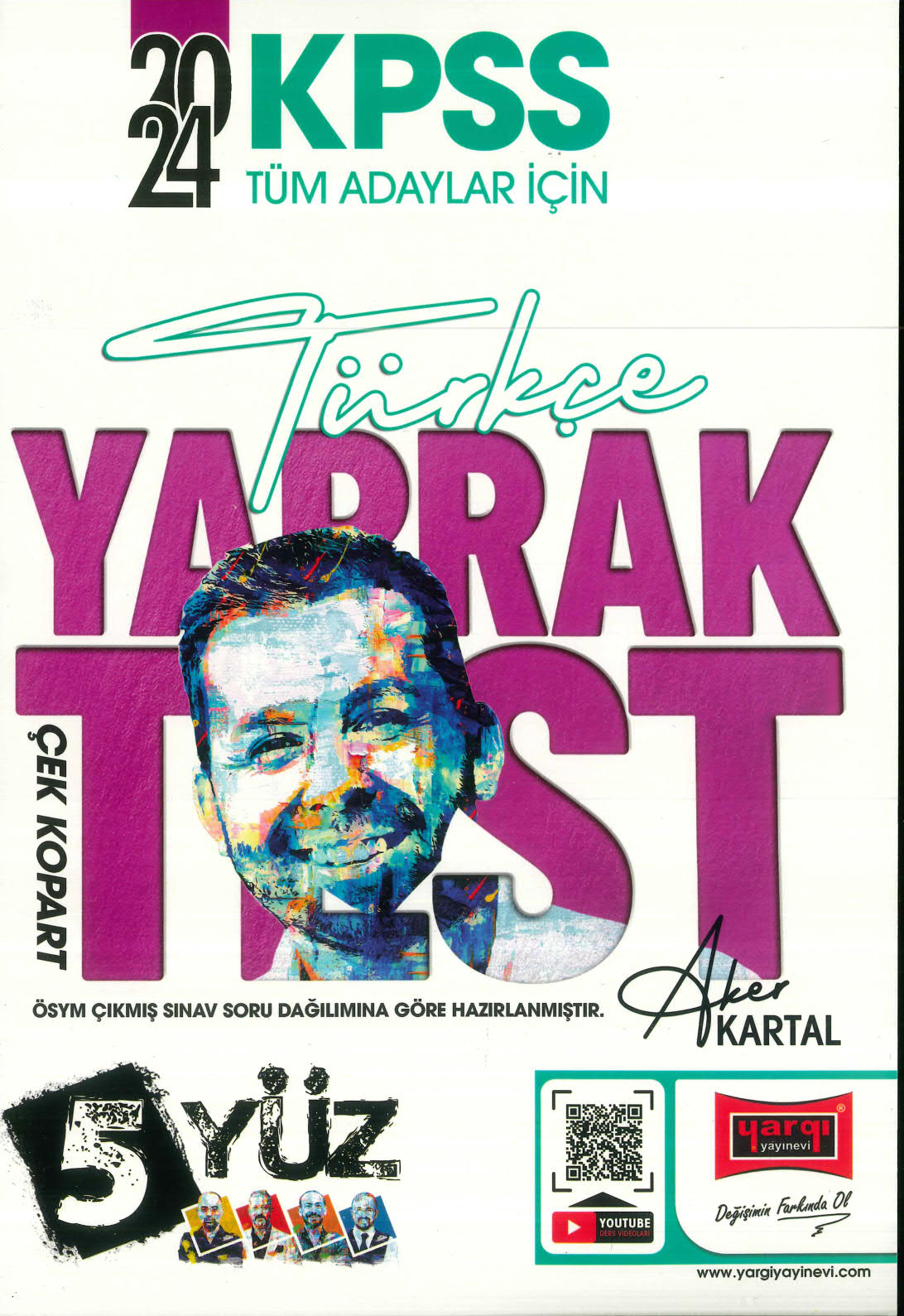 TÜRKÇE ÇEK KOPAR YAPRAK TEST (5YÜZ)