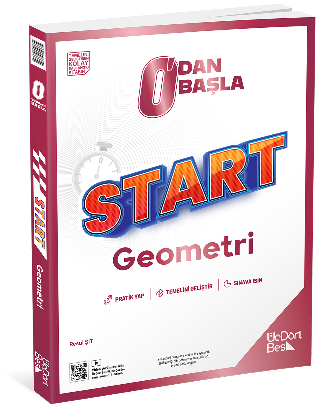2027 Sıfırdan Başla Start Geometri ÜçDörtBeş Yayınları